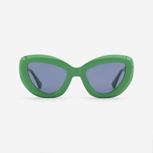 Butterfly-shaped with 3D effect Acetate Female Sunglasses  22A8074
